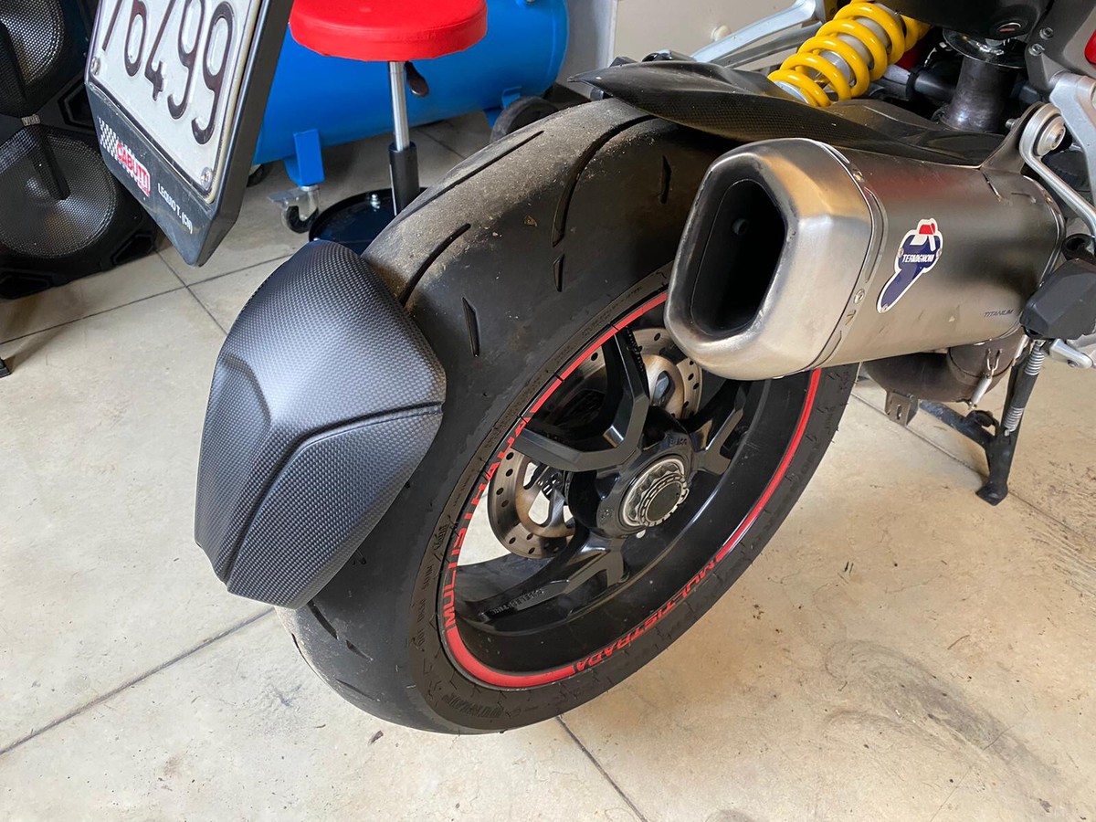 Rear Carbon Mudguard Sprays Multistrada 1200 1260 DVT 2015 2020 | eBay