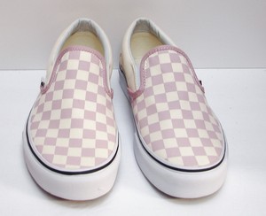 zephyr pink checkered vans