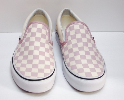 zephyr pink checkered vans