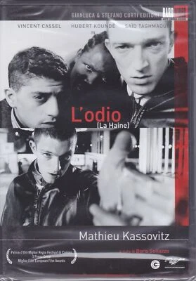Dvd L'ODIO - LA HAINE con Vincent Cassel nuovo sigillato 1995