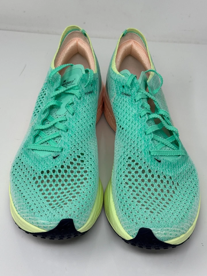 Nike W ZoomX Vaporfly Next% 3FK Mint Foam HQ3505 379 Womens Sz 7.5 NOBOXLID - Image 2 of 4