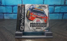 NASCAR Thunder 2002 (Sony PlayStation 1 PS1, 2001) Game, Case, and Manual