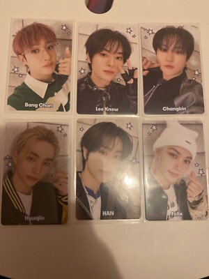 Stray Kids Photocard Toy World Lee Know Hyunjin Felix Chan Han Changbin