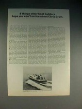 1965 Chris-Craft Sea Skiff 35' Sea Hawk Boat Ad!