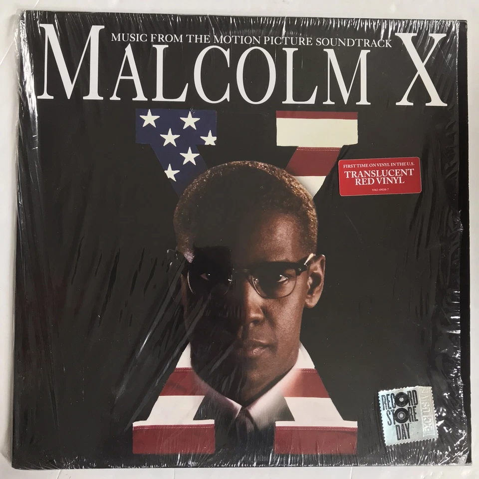 Malcolm X - Vinyl Soundtrack OST Red Vinyl RSD 2019 NM - Image 4 of 4