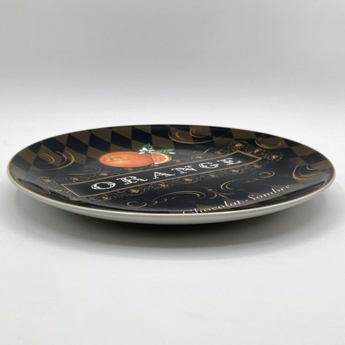 Oneida French Chocolate Set of 4 Stoneware Salad/Dessert Plates Brown NIB - Picture 6 of 12