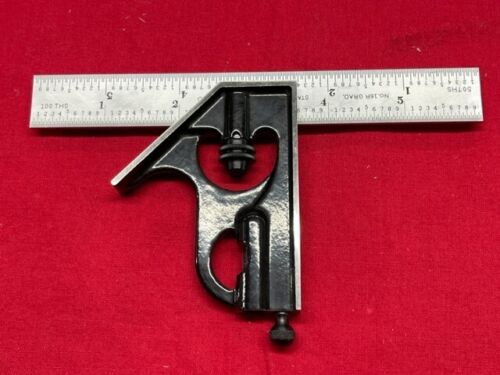 Starrett C33H-6-16R Combination Square, 6" with Square Head IN STOCK - Picture 3 of 5