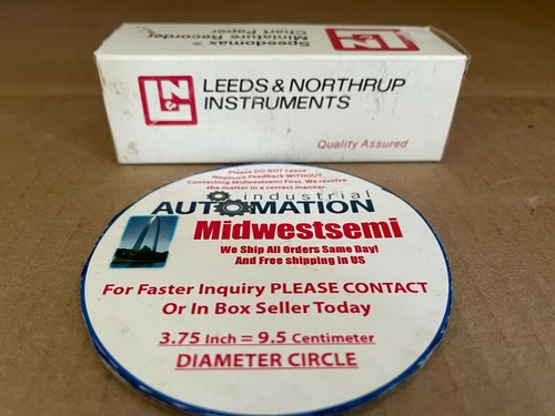 NEW LEEDS NORTHRUP 53732-C / 53732C SPEEDOMAX MINIATURE RECORDER CHART PAPER - Picture 5 of 10