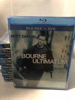  (LOT OF 10) THE BOURNE ULTIMATUM (BLU RAY + DVD) SEALED FREE SHIPPING