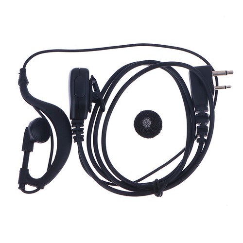 D-type Earhook Earpiece Headset Walkie Talkie Headphone For ICOM IC-91A/91AD/92A - Picture 10 of 11
