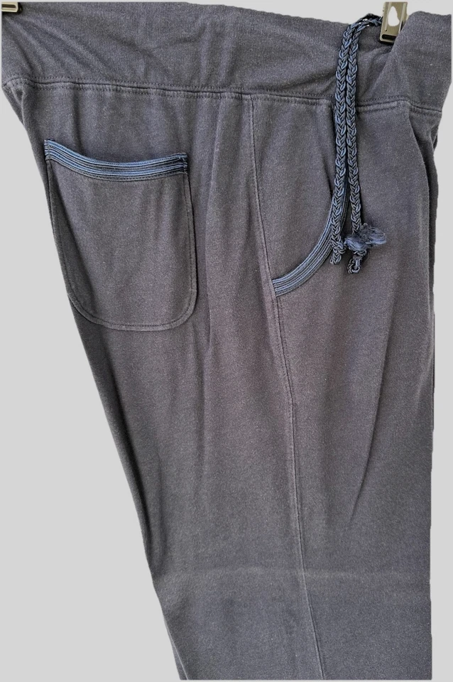 Pantalones deportivos Escada vintage para mujer azul marino talla mediana envío gratuito Foto 4 de 4