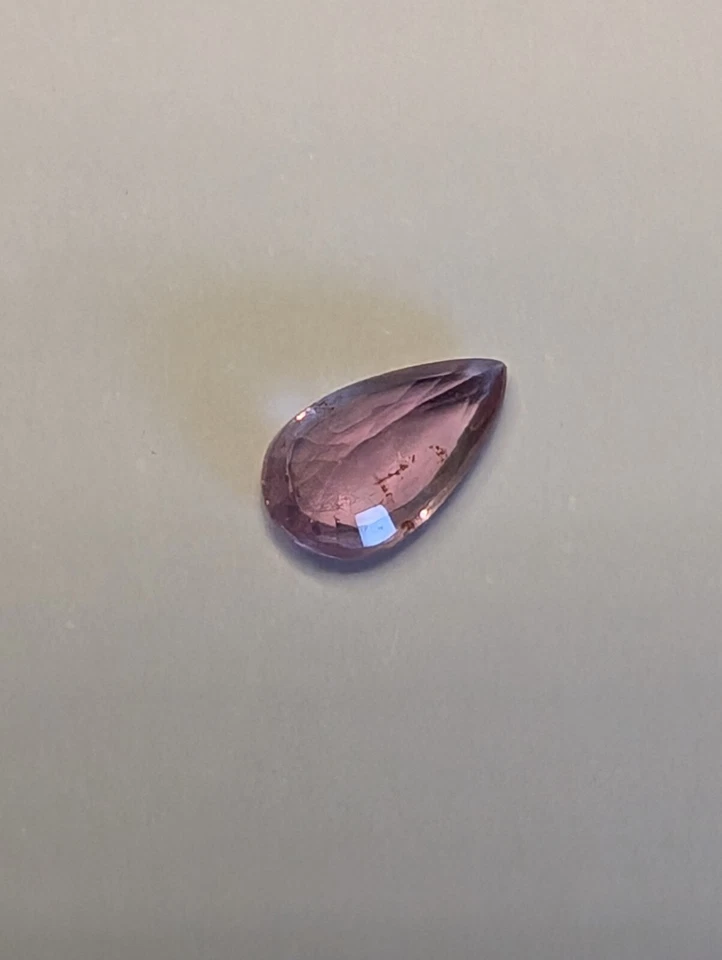 0.80 ct. Saphir pink Edelstein Tropfen Schliff Schmuck - Bild 3 von 4