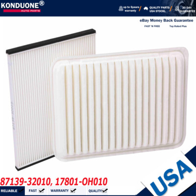 Engine & Cabin Air Filter Combo Set Fits For Lexus ES300 ES330 RX330 RX350 USA