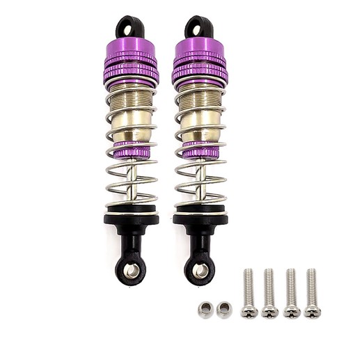 General Semi-metal Shock Absorbers Shock Damper Parts for Wltoy 124019 RC Car - Picture 2 of 4