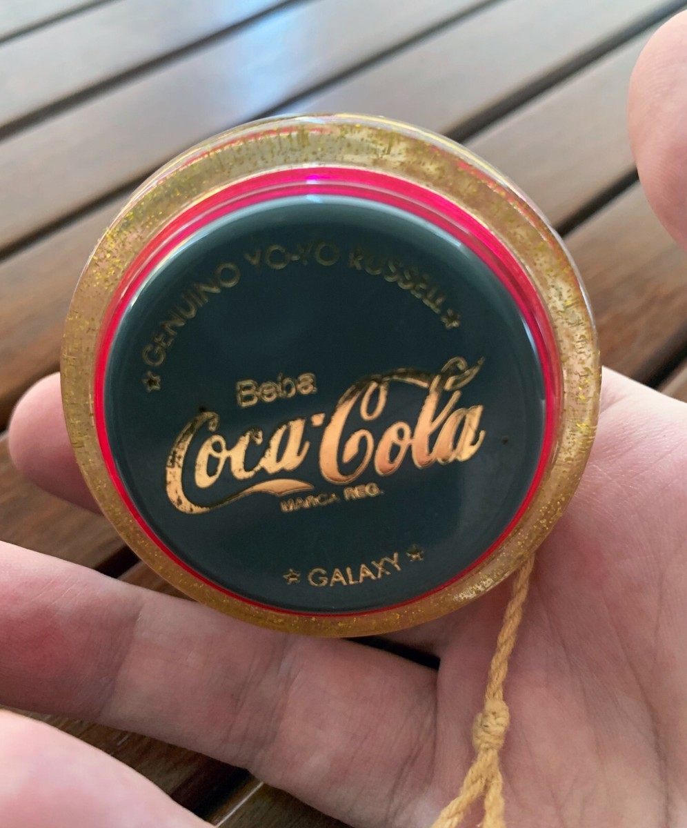 Coca Cola Yo Yo Galaxy Coke Limited Edition Russel 90s Brazil Rare
