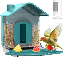 Smart Bird Feeder with Camera Case Compatible with Ring Stick Up Camera, Bird 