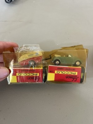 NEW Schuco Piccolo 1:90 Scale Lot- VW Kafer Cabrio +Wohnwagen