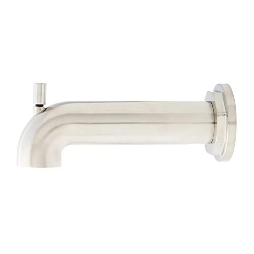  449785 Greyfield 7-1/8" Integrated Diverter Tub Spout - Chrome  - Picture 7 of 8