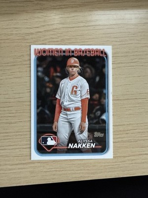 2024 Topps Series 2 Alyssa Nakken Women In Baseball San Francisco Giants #wib-4