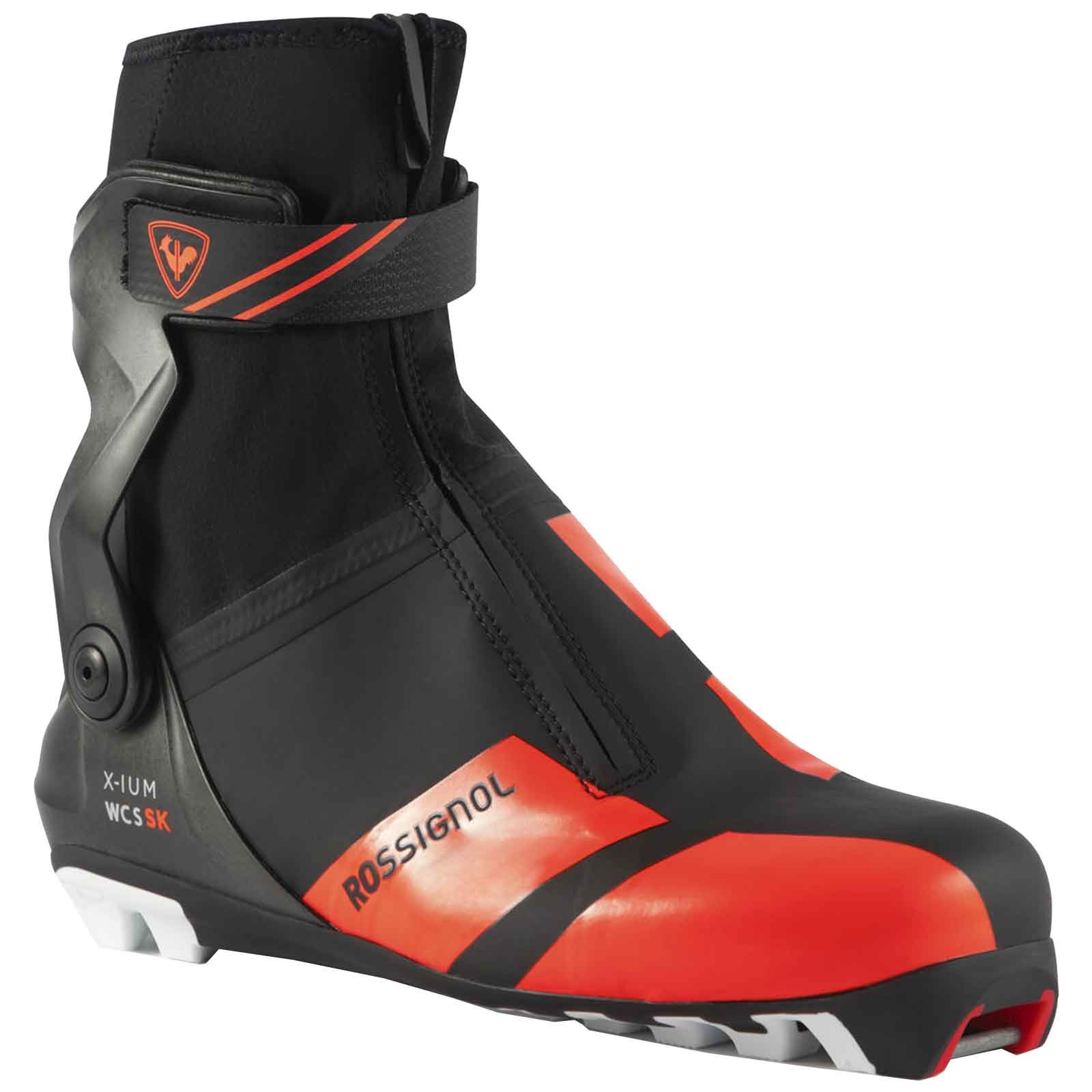 Rossignol X-Ium WCS Skate Scarponi Da Sci Di Fondo Stivali Da Sci Di Fondo Neri