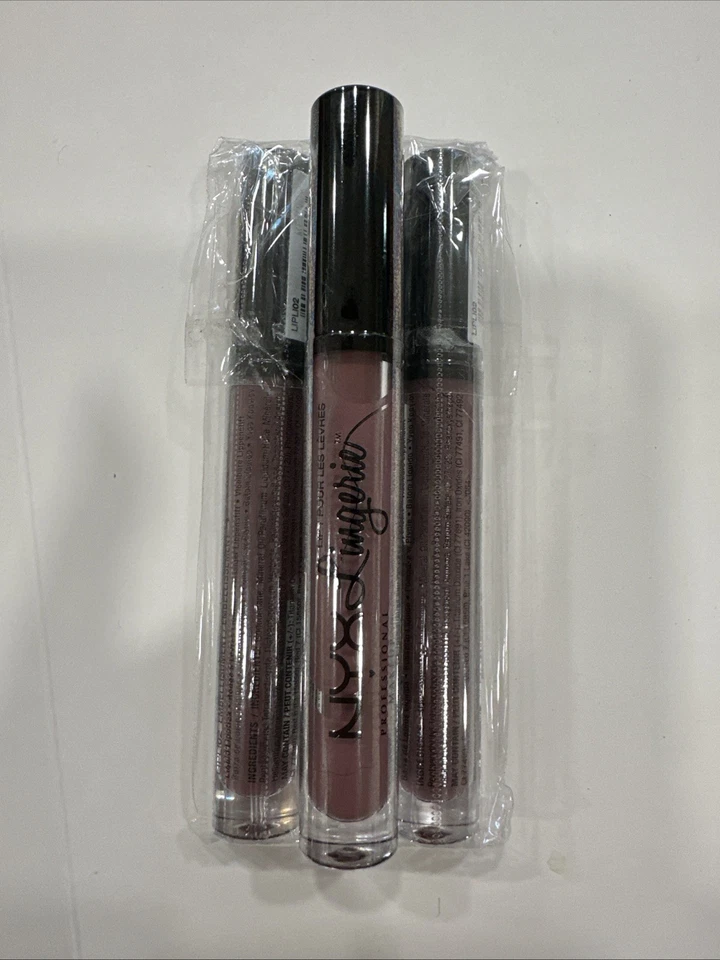 Pack Of 3 Lipstick Nyx Lingerie Lipi02-embellishment - Image 1 of 1