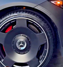 Mercedes 20 Inch Sl63 Monoblock Blk Rims Wheels Set4 Fits Sl500 Sl550 Sl400 Amg