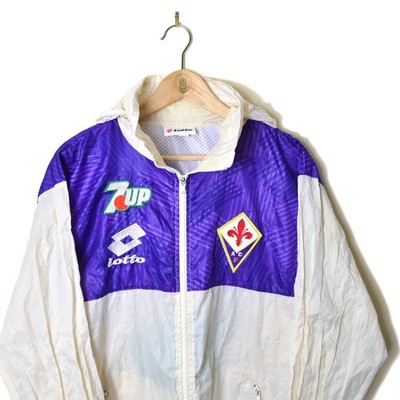 Fiorentina Lotto 7Up Football Shirt Jersey Training Jacket Coat