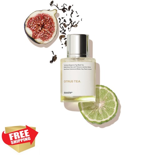 Dossier Citrus Tea Perfume 1.7oz Inspired by Labo Thé Noir