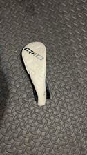 TaylorMade Qi10 Rescue Head Cover White Navy Blue Golf Rescue Head Covers Single