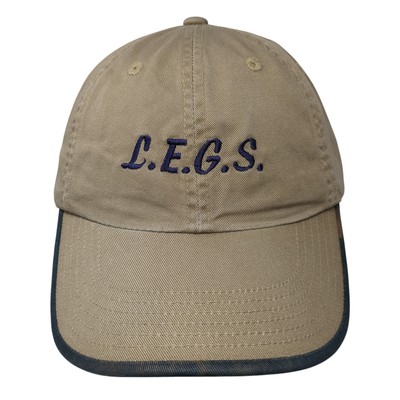 L.E.G.S. Baseball Cap Brown One Size Adjustable Embroidered Port & Company