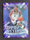 2025 Topps NBA Hoops Basketball Pixel Burst Purple Anthony Edwards #PA-1