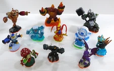 Lot of 11 Skylander Giants Figures hothead crusher cynder slambam bouncer