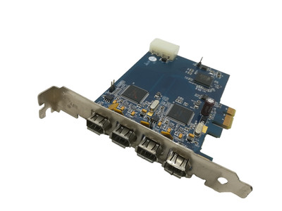 IOI  FWx2-PCIE10 4 PORT  PCI-EXPRESS FIRE IEEE 1394a  FIRE WIRE KARTE #GK13293