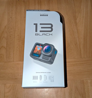 GoPro HERO13 GoPro 13 Black Ultra Wide Edition Actionkamera, Schwarz