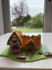 Polly Pocket Disney Snow White’s Cottage 1995 Tiny Collection COTTAGE ONLY