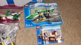 Lego City 7734 Cargo Plane with Transport Car - Original Box - Complete 100%