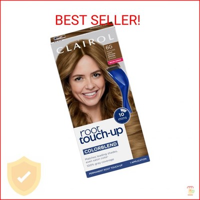 Clairol Root Touch-Up by Nice'n Easy Permanent Hair Dye, 6G Light Golden Brown H