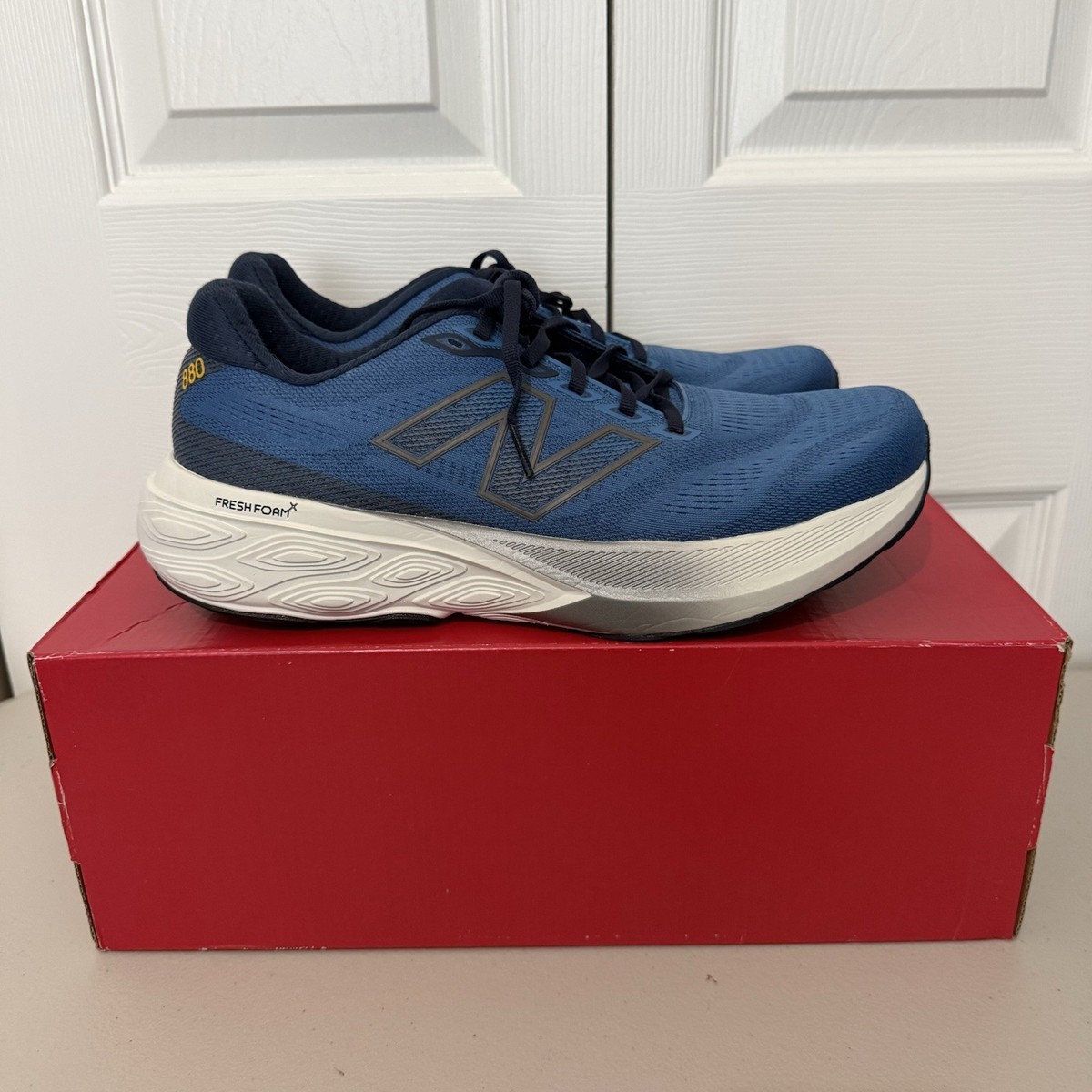 New Balance Fresh Foam X 880 V15 Trail Running Shoes Blue, Mens
