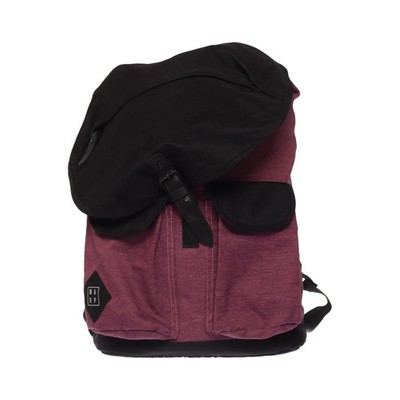 Warp, Rucksack, Unisex (Erwachsene), Lila/Schwarz, Einfarbig, 25, 12 #MJz