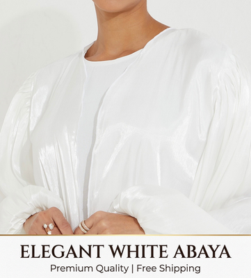 #ad Abayas for women dubai WHITE Elegant $219.83