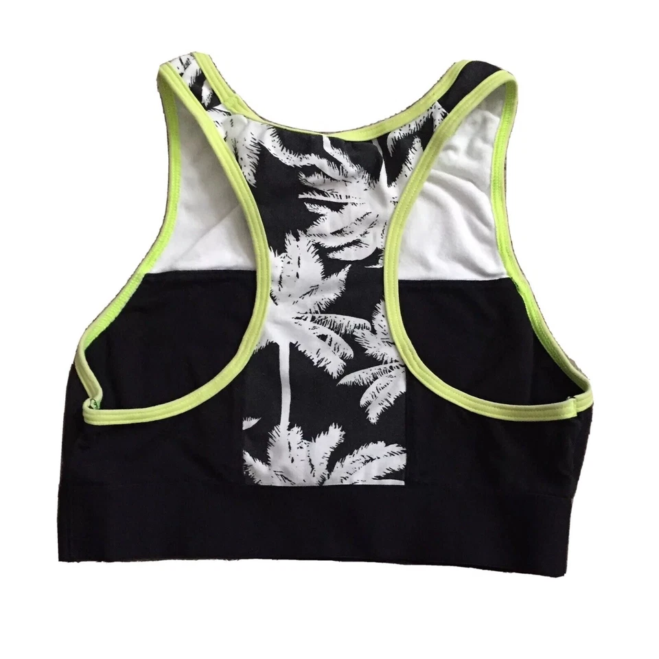 PINK By Victorias Secret 女式 XS 码 AA-B 瑜伽裁剪赛车运动文胸 — 第 2/3 张图片