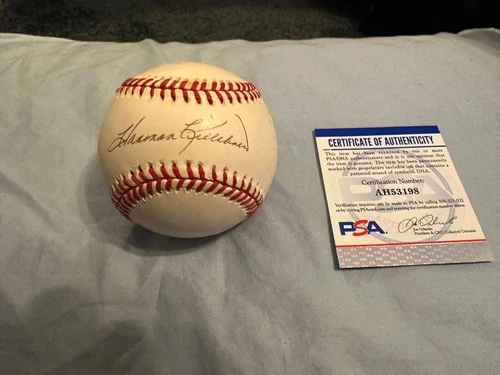 Harmon Killebrew Signed Autographed MLB Baseball HOF Minnesota Twins PSA COA
