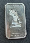 1973 Marylin Monroe vintage low mintage rare Colonial Mint 999 silver 1oz bar