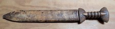 Traditionelles Afrikanisches Messer Kongo Statusmesser Zeremonie Messer Holz