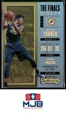 2017-18 Panini Contenders Myles Turner The Finals Ticket #/99 #10