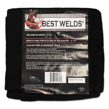 BEST WELDS 902-1800CFM-16-6X8 - Welding Blanket, 8ft x 6ft, Carbon Fiber,...