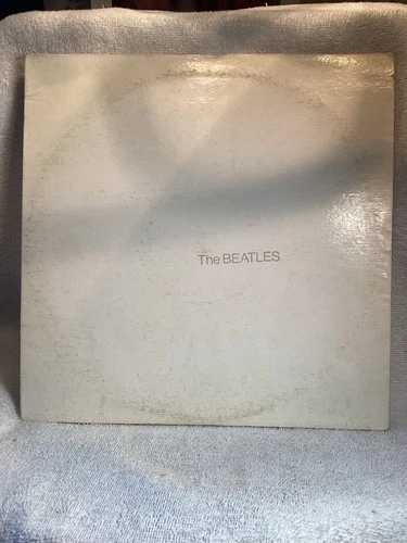 The Beatles “ White Album” Vinyl SWBO-101 Self Titled Gate Fold Double LP Poster