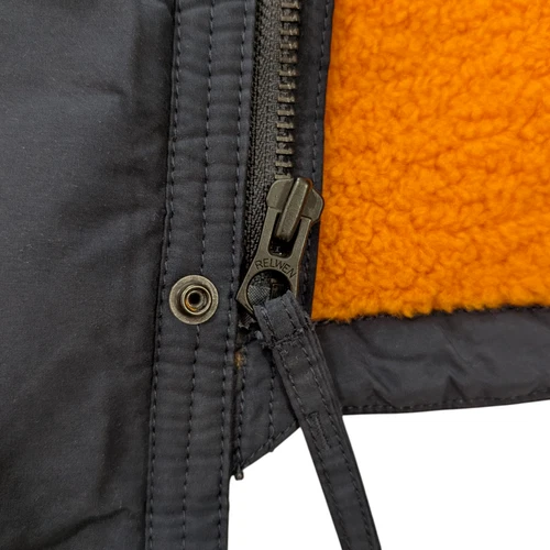 Relwen Fly Waxed CPO Jacket Navy Blue Men Small Sherpa-Lined HUCKBERRY NWOT image 10