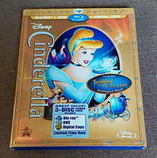 Disney Cinderella Diamond Edition Blu-ray+DVD w/ Digital Copy G Animation