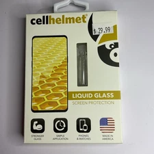 CellHelmet Liquid Glass Pro Plus Screen Protection Apple Android Cellphone Watch
